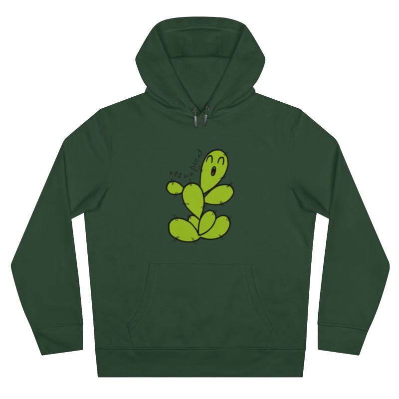 Sudadera con capucha King - Verde botella - Camiseta «Ets un picat» – Figuera de moro