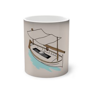 Taza magica que cambia de color - Negro - Llaüt il·lustrat