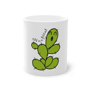 Taza estandar 325 ml - Blanco - Camiseta «Ets un picat» – Figuera de moro