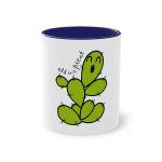 Taza bicolor - Azul oscuro - Camiseta «Ets un picat» – Figuera de moro Taza bicolor - Azul oscuro - Camiseta «Ets un picat» – Figuera de moro