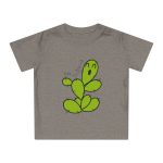 Camiseta de bebe - Gris jaspeado melange - Camiseta «Ets un picat» – Figuera de moro Camiseta de bebe - Gris jaspeado melange - Camiseta «Ets un picat» – Figuera de moro