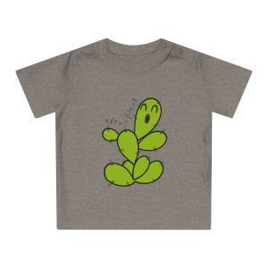 Camiseta de bebe - Gris jaspeado melange - Camiseta «Ets un picat» – Figuera de moro