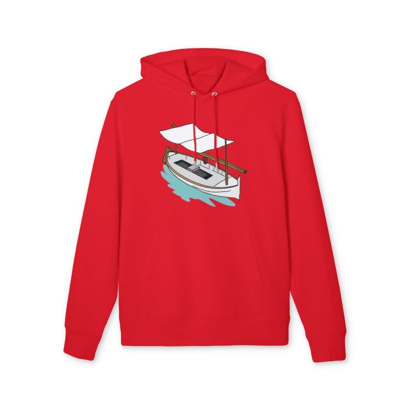Sudadera Cruiser 2.0 - Rojo - Llaüt il·lustrat