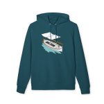 Sudadera Cruiser 2.0 - Azul estelar - Llaüt il·lustrat