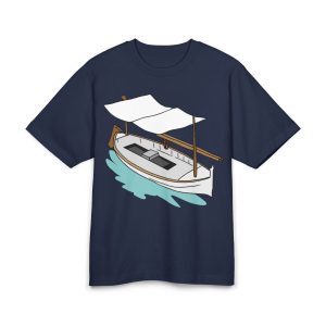 Camiseta Freestyler tacto seco - Azul marino frances - Llaüt il·lustrat