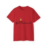 Camiseta ultra algodon - Rojo - Camiseta Flor Romaniál Camiseta ultra algodon - Rojo - Camiseta Flor Romaniál