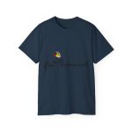 Camiseta ultra algodon - Azul crepusculo - Camiseta Flor Romaniál Camiseta ultra algodon - Azul crepusculo - Camiseta Flor Romaniál