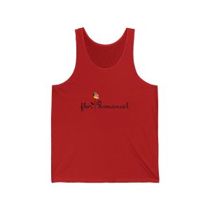 Camiseta de tirantes - Rojo - Camiseta Flor Romaniál
