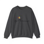 Sudadera cuello redondo - Gris oscuro jaspeado - Camiseta Flor Romaniál Sudadera cuello redondo - Gris oscuro jaspeado - Camiseta Flor Romaniál