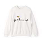 Sudadera cuello redondo - Blanco - Camiseta Flor Romaniál Sudadera cuello redondo - Blanco - Camiseta Flor Romaniál