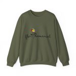 Sudadera cuello redondo - Verde militar - Camiseta Flor Romaniál Sudadera cuello redondo - Verde militar - Camiseta Flor Romaniál