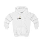 Sudadera con capucha infantil - Blanco artico - Camiseta Flor Romaniál Sudadera con capucha infantil - Blanco artico - Camiseta Flor Romaniál