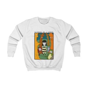 Sudadera infantil - Blanco artico - Setmana de l’Arbre