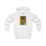 Sudadera con capucha infantil - Blanco artico - Setmana de l’Arbre