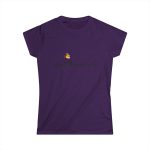 Camiseta mujer Softstyle - Morado - Camiseta Flor Romaniál Camiseta mujer Softstyle - Morado - Camiseta Flor Romaniál
