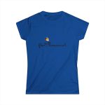 Camiseta mujer Softstyle - Azul royal - Camiseta Flor Romaniál Camiseta mujer Softstyle - Azul royal - Camiseta Flor Romaniál