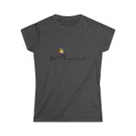 Camiseta mujer Softstyle - Gris oscuro jaspeado - Camiseta Flor Romaniál Camiseta mujer Softstyle - Gris oscuro jaspeado - Camiseta Flor Romaniál