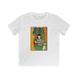 Camiseta infantil Softstyle - Blanco - Setmana de l’Arbre