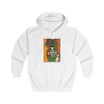 Sudadera con capucha y cremallera - Blanco artico - Setmana de l’Arbre