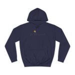 Sudadera universitaria - Azul marino Oxford - Camiseta Flor Romaniál