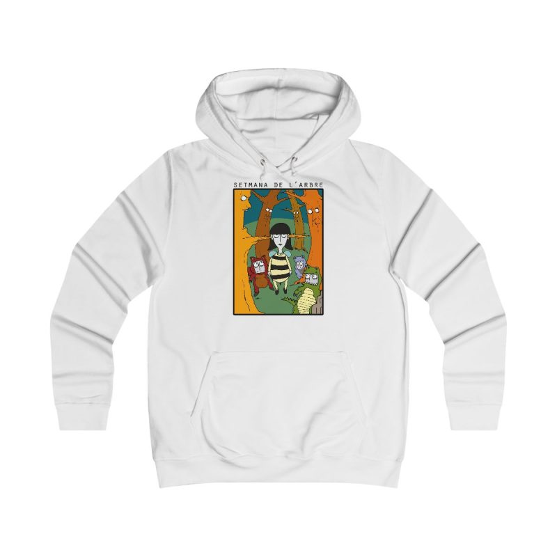 Sudadera universitaria mujer - Blanco artico - Setmana de l’Arbre Sudadera universitaria mujer - Blanco artico - Setmana de l’Arbre