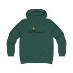 Sudadera universitaria mujer - Verde botella - Camiseta Flor Romaniál Sudadera universitaria mujer - Verde botella - Camiseta Flor Romaniál