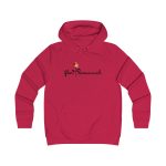Sudadera universitaria mujer - Rojo fuego - Camiseta Flor Romaniál Sudadera universitaria mujer - Rojo fuego - Camiseta Flor Romaniál