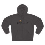 Sudadera capucha con cremallera premium - Antracita - Camiseta Flor Romaniál Sudadera capucha con cremallera premium - Antracita - Camiseta Flor Romaniál