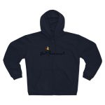 Sudadera capucha con cremallera premium - Azul marino - Camiseta Flor Romaniál Sudadera capucha con cremallera premium - Azul marino - Camiseta Flor Romaniál