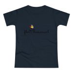 Camiseta mujer punto liso - Azul marino - Camiseta Flor Romaniál Camiseta mujer punto liso - Azul marino - Camiseta Flor Romaniál