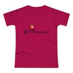 Camiseta mujer punto liso - Sorbete - Camiseta Flor Romaniál Camiseta mujer punto liso - Sorbete - Camiseta Flor Romaniál