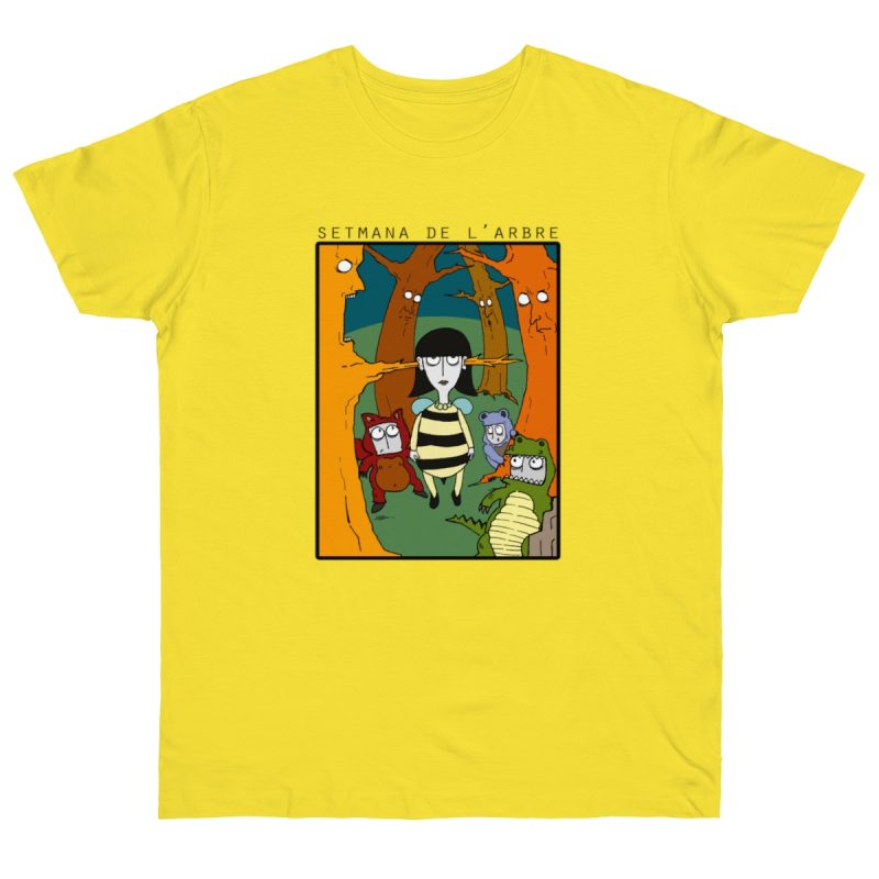 Camiseta punto liso - Amarillo solar - Setmana de l’Arbre