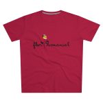 Camiseta hombre corte moderno - Rojo - Camiseta Flor Romaniál