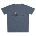Camiseta hombre corte moderno - Azul marino - Camiseta Flor Romaniál