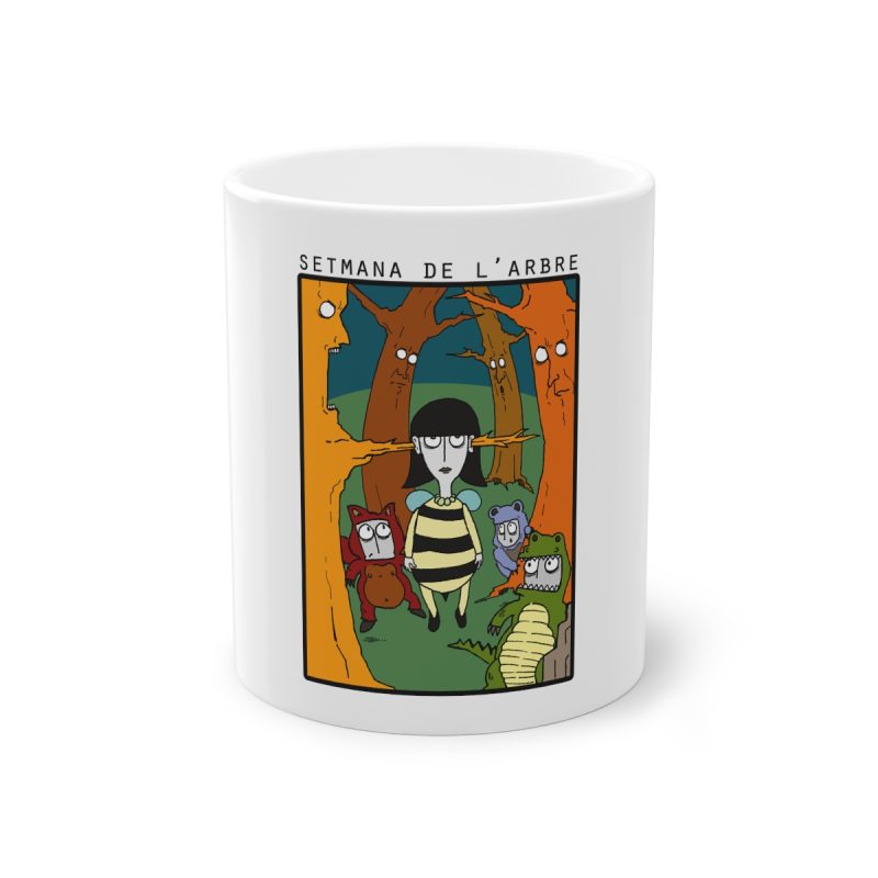 Taza estandar 325 ml - Blanco - Setmana de l’Arbre Taza estandar 325 ml - Blanco - Setmana de l’Arbre