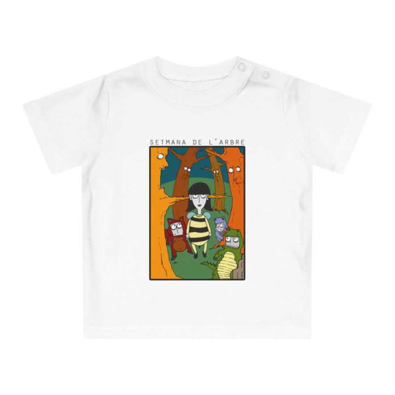 Camiseta de bebe - Blanco - Setmana de l’Arbre