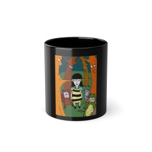 Taza negra 325 ml - Negro - Setmana de l’Arbre