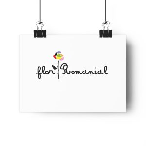 Lamina Giclee - Camiseta Flor Romaniál