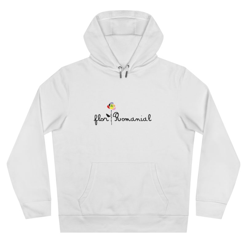 Sudadera con capucha King - Blanco - Camiseta Flor Romaniál Sudadera con capucha King - Blanco - Camiseta Flor Romaniál