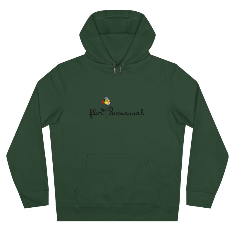 Sudadera con capucha King - Verde botella - Camiseta Flor Romaniál