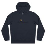 Sudadera con capucha King - Azul marino - Camiseta Flor Romaniál Sudadera con capucha King - Azul marino - Camiseta Flor Romaniál