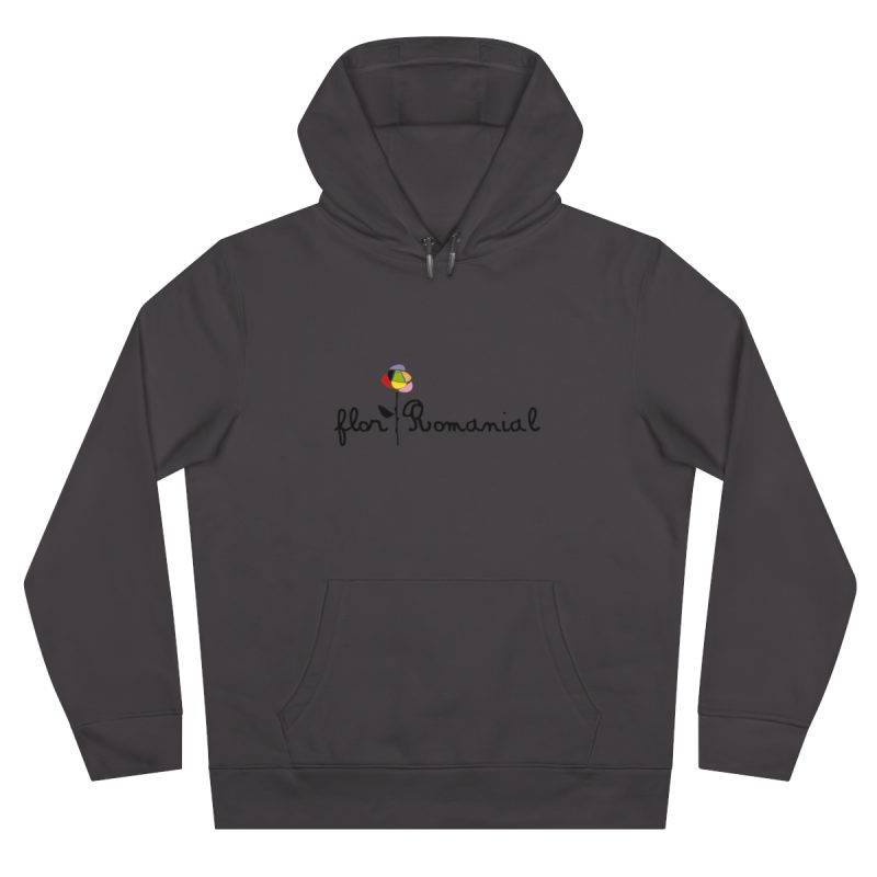 Sudadera con capucha King - Gris asfalto - Camiseta Flor Romaniál