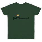 Camiseta punto liso - Verde botella - Camiseta Flor Romaniál Camiseta punto liso - Verde botella - Camiseta Flor Romaniál