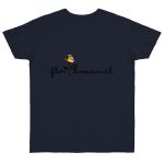 Camiseta punto liso - Azul marino - Camiseta Flor Romaniál Camiseta punto liso - Azul marino - Camiseta Flor Romaniál