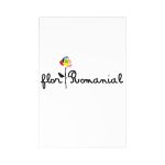 Postales (7 uds.) - Camiseta Flor Romaniál