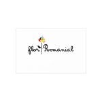 Tarjetas de visita (100 uds.) - Camiseta Flor Romaniál