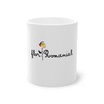 Taza estandar 325 ml - Blanco - Camiseta Flor Romaniál