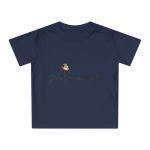 Camiseta de bebe - Azul marino nautico - Camiseta Flor Romaniál Camiseta de bebe - Azul marino nautico - Camiseta Flor Romaniál