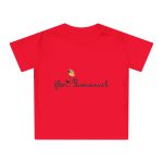 Camiseta de bebe - Rojo - Camiseta Flor Romaniál Camiseta de bebe - Rojo - Camiseta Flor Romaniál