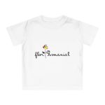 Camiseta de bebe - Blanco - Camiseta Flor Romaniál Camiseta de bebe - Blanco - Camiseta Flor Romaniál